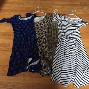 4 LuLaRoe Dresses